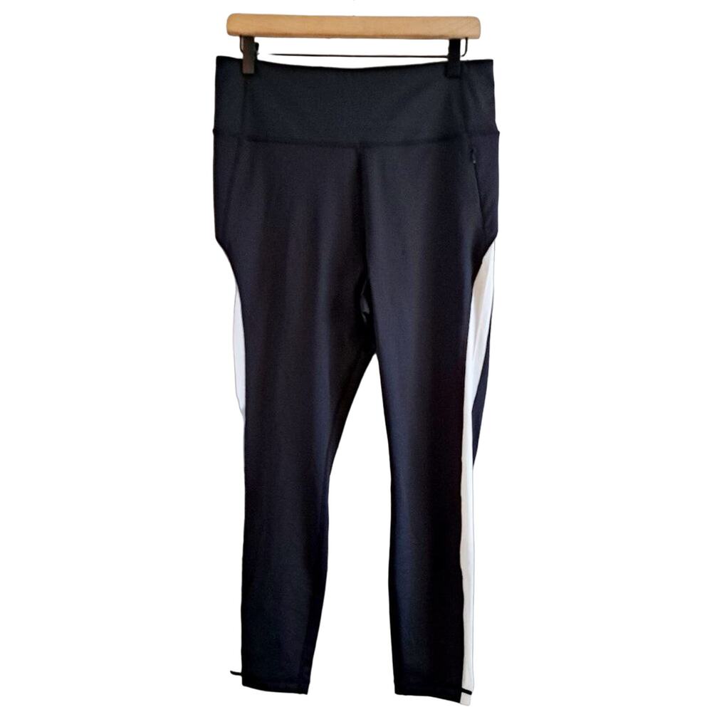Fila Cropped Leggings with Side Mesh Panel